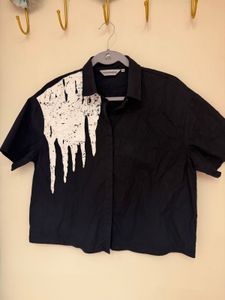 Stylish Midi Shirt and Skirt Co-ord with belt