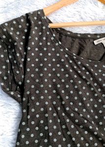 Polka Dot Crop Top