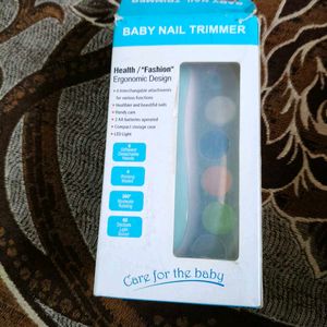 Electric Baby Nail Trimmer Set