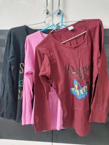 Stylish round neck Printed Ladies Tshirt