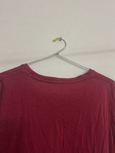 Maroon Long Sleeve T-Shirt