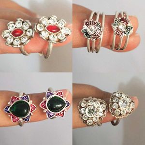 Pure Silver Toe Rings - Set of 4