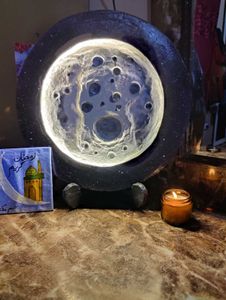 Moonscape Lamp &amp; Ramadan Art