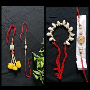 (Combo) Set Of Two Couple Rakhi
