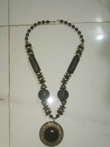 Black And Gold Neck Piece