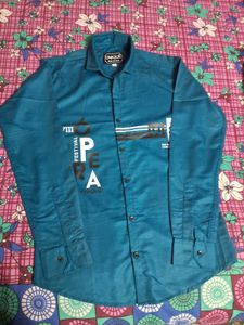 Unique Blue Casual Shirt