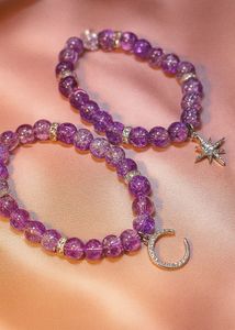 Amethyst Beaded Bracelet