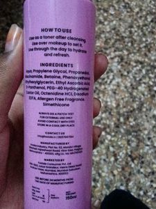 Foxtale Multivitamin Glow Toner