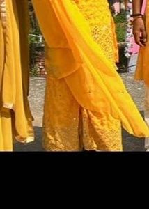 Sharara Haldi Suit Set