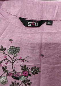 pink kurti