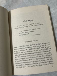 white nights by fyoder dostoevsky