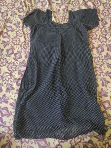 L-xl Size new unused large stitched Blue Kurta