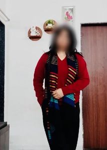 Maroon V-Neck Sweater