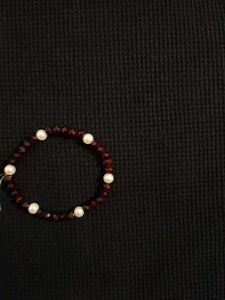 Crimson Pearl Bracelet
