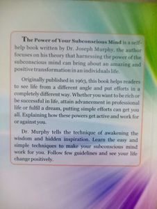 Power of Your Subconscious Mind