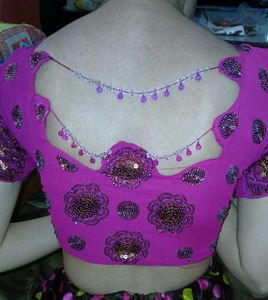 Pink Sequin Blouse