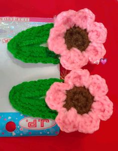 Flower Hair Clips (Set of 2)