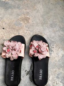 Cute Floral Slides