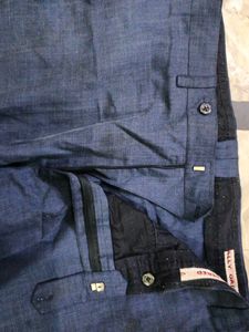 Blue Formal Trousers