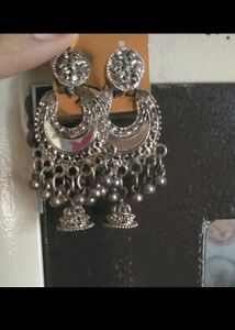 Women Oxidised Earring.