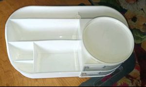 White Cosmetic Organizer