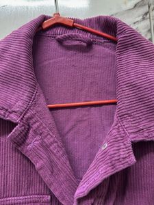 Purple Corduroy Jacket