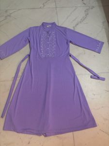 Elegant Purple Dress