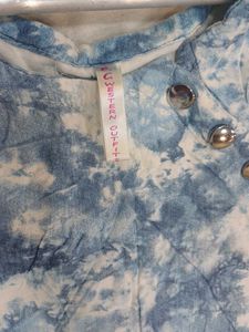 Tie Dye Ruffle Tank Top