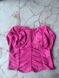 Pink Corset Top