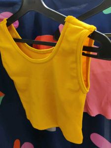 Cute Crop Top Set