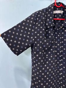 New Printed Blue Shirt