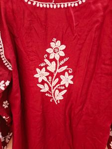 Chikankari Kurta (Mid-length)