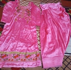 Elegant Party Wear Punjabi Suit Salwar Set