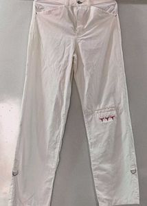 White Cargo Jean