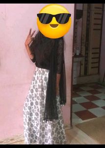 Elegant. crop top lehenga