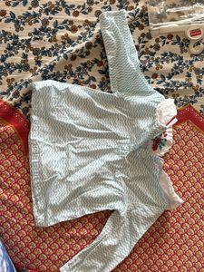 Blue Baby Girl Top