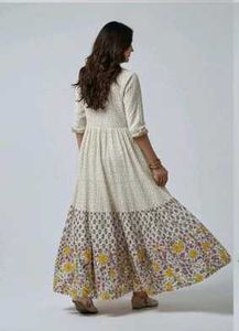 Pure Cotton Kachi Dress
