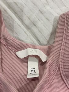 h&amp;m Pink Tank Top