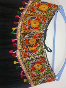 Colorful Embroidered Lehenga For Navratri