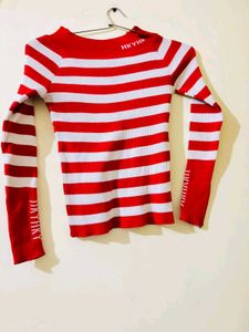 Striped Long Sleeve Top
