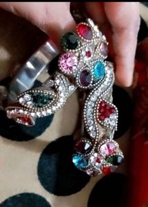 New Kaftan Kurti With Stone Bangle Free