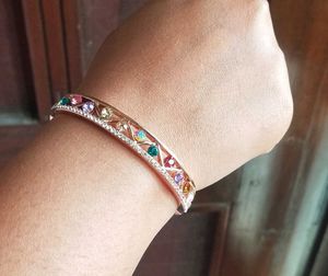 Rose Gold Stone Bracelet