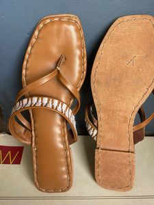 Brown Flats &amp; Sandals