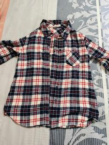 Checkered Woollen Shirt