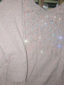 Elegant Pink Kurta Set