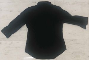 Charcoal Black Women Casual Shirt