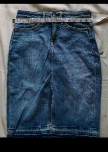 Denim Mini Skirt