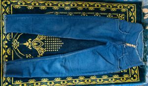 Dark Wash High-Waisted Jeans