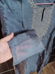 New Grey Kurta