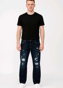 Distressed Denim Jeans